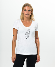 PICKLEBALL ADDICT V-NECK TEE - PKLR Sport